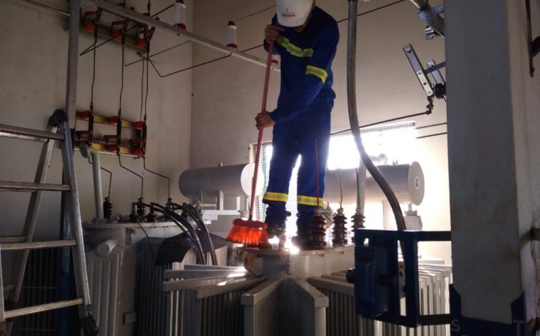 Manutenção em cabines de energia garante o abastecimento de água em Ourinhos