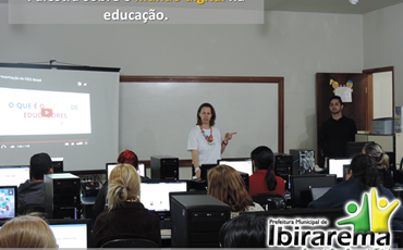 Em Ibirarema palestra sobre o mundo digital na educação