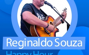 DIACUI - Teremos Happy Hour no bar do campo com o cantor Reginaldo Souza