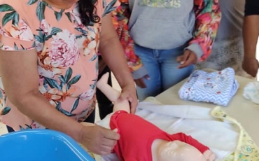 Prefeitura Municipal de Canitar realizou curso de cuidados básicos para bebês de 0 a 2 anos de idade